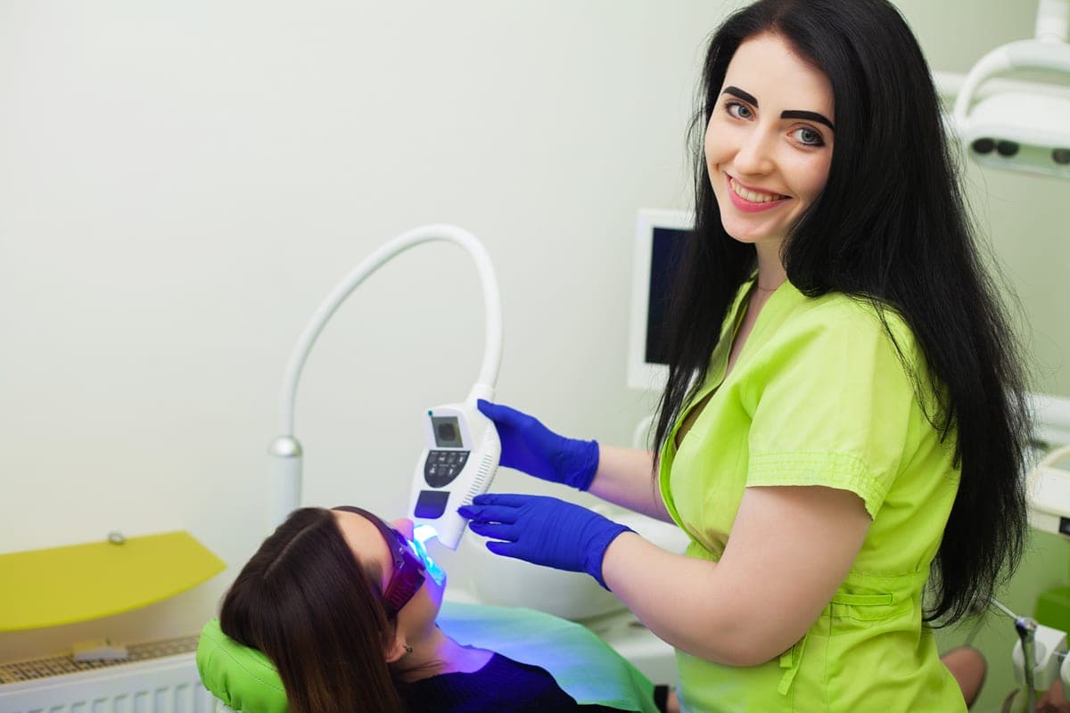 Professional teeth whitening in Clearwater performed safely at Boulevard Dental