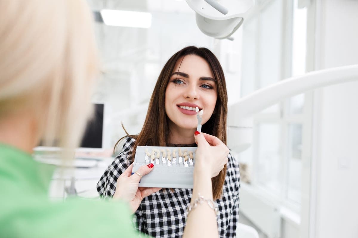 Bright, natural-looking smile after porcelain veneers in Clearwater