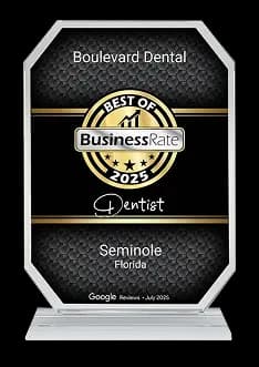 Best of 2025 Dentist award — Boulevard Dental