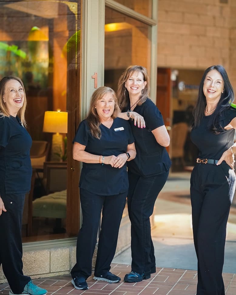 Smiling Boulevard Dental team members in Clearwater, FL